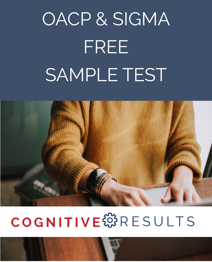 OACP and SIGMA Free Sample Test