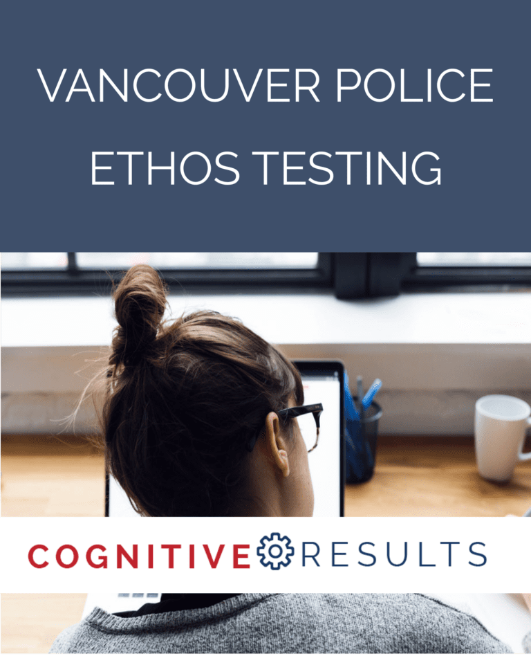 Vancouver Police Ethos Testing