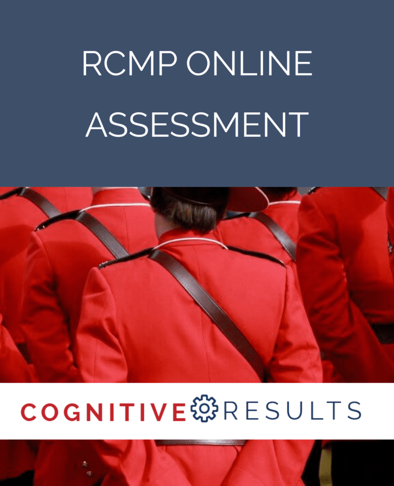 RCMP Online Entrance Assessment